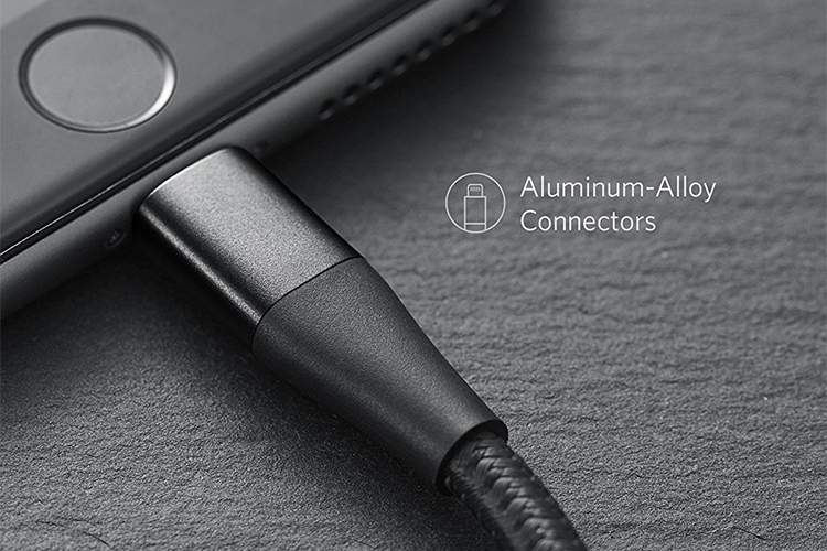 Dây Cáp Sạc Lightning Cho iPhone Anker PowerLine+ II A8451 0.3m - Hàng Chính Hãng