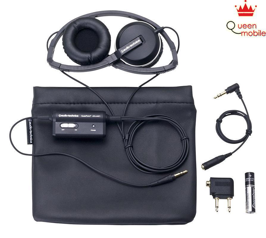 Tai nghe Audio-Technica chống tạp âm (Active Noise Cancelling) ATH-ANC1  [giá tốt]